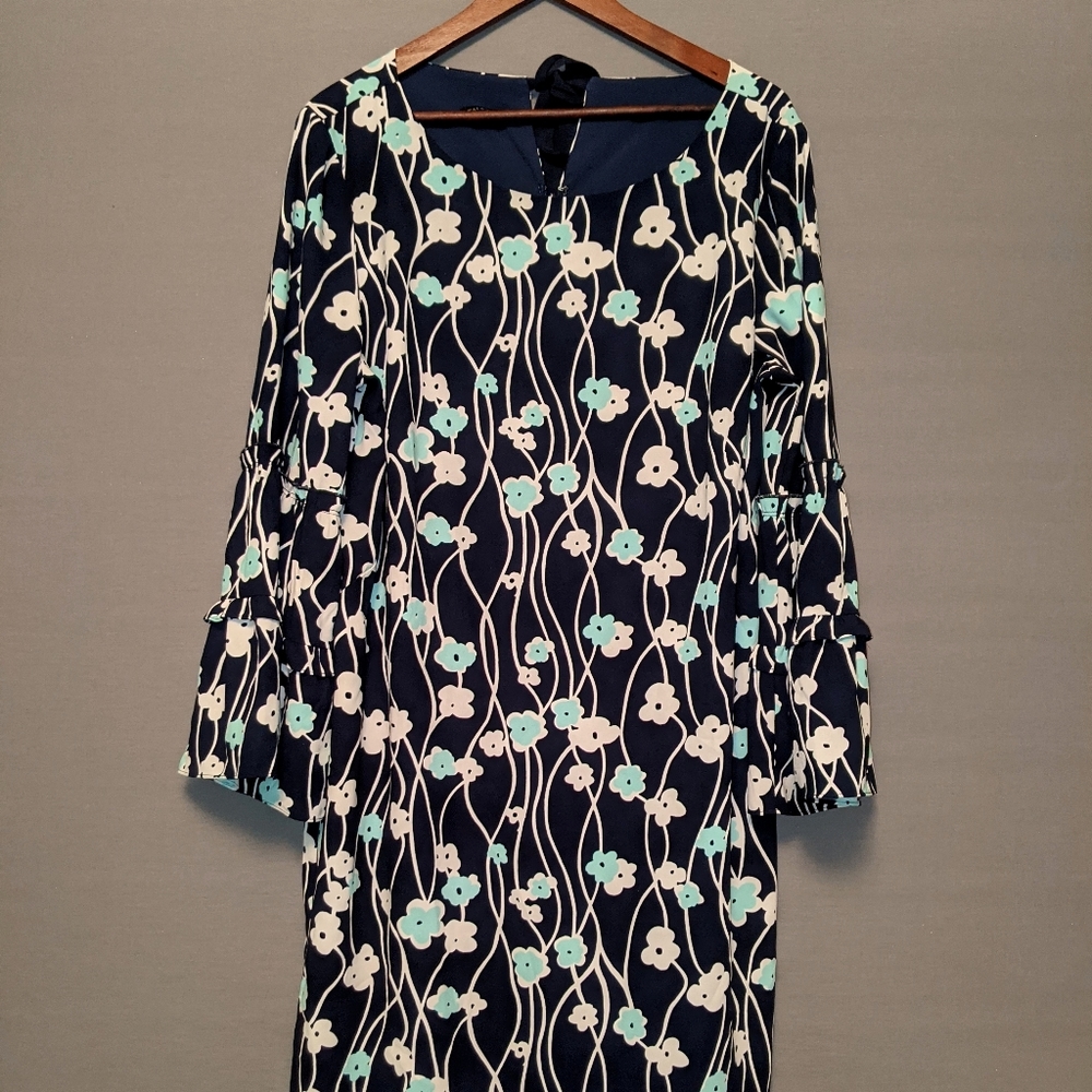 Talbot's printed dress
